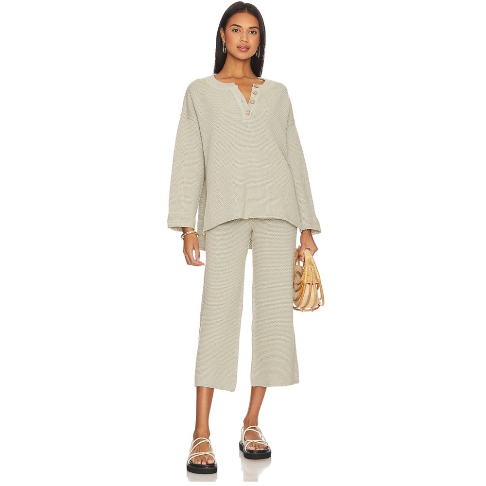 Free People Hailey set in color Alfalfa.